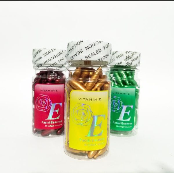 Vitamin E capsules