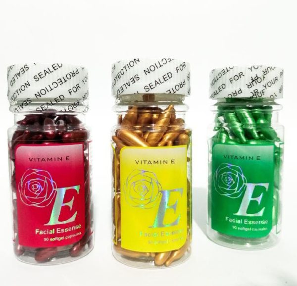 Vitamin E capsules