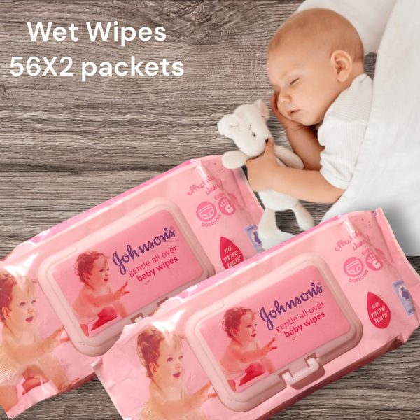 Johnson,s Wet Baby Wipes